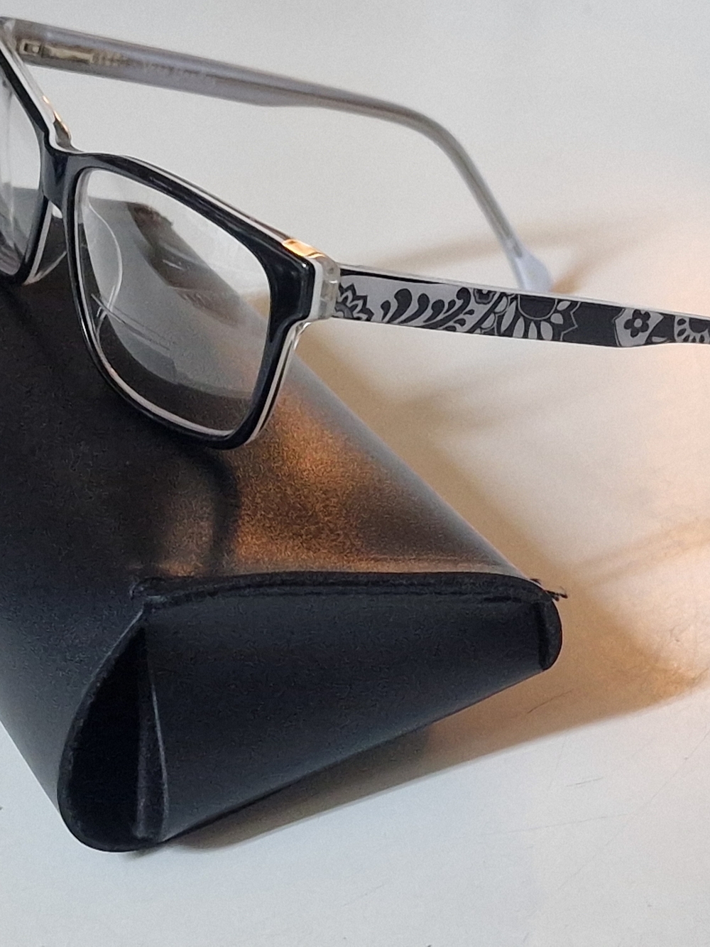 Vera Bradley Gray Floral-Pattern Women's Eyeglasses